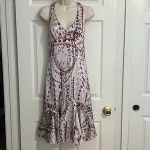 Trina Turk Silk Blend Halter Dress Size 6